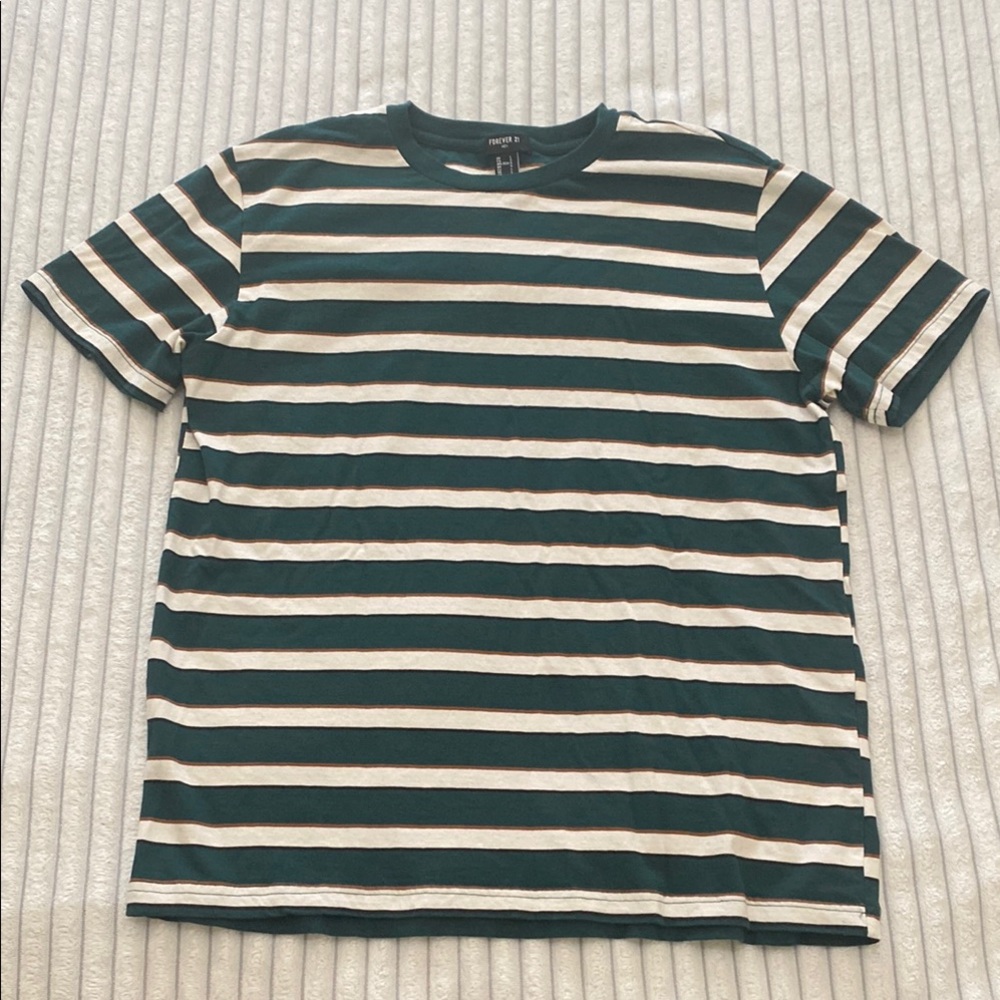 Forever 21 Striped Men's Large